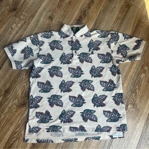 Vintage Walt Disney World Shirt Mens Medium Mickey Mouse Golf Striped 90s
